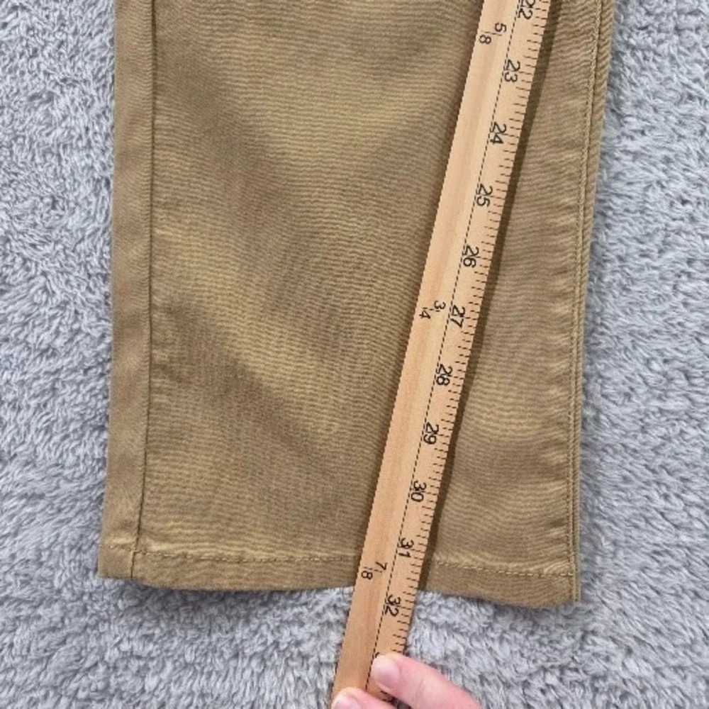 Original Penguin Men's Slim Fit Stretch Twill Chino Pants 36x32 Kelp Tan NWT